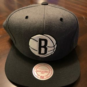 Mitchell & Ness Brooklyn Nets flat brim SnapBack